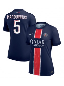 Paris Saint-Germain Marquinhos #5 Heimtrikot für Frauen 2024-25 Kurzarm